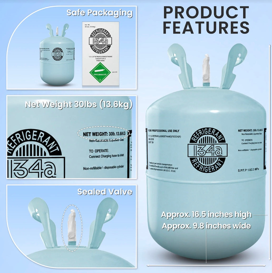 R134A refrigerant product detail